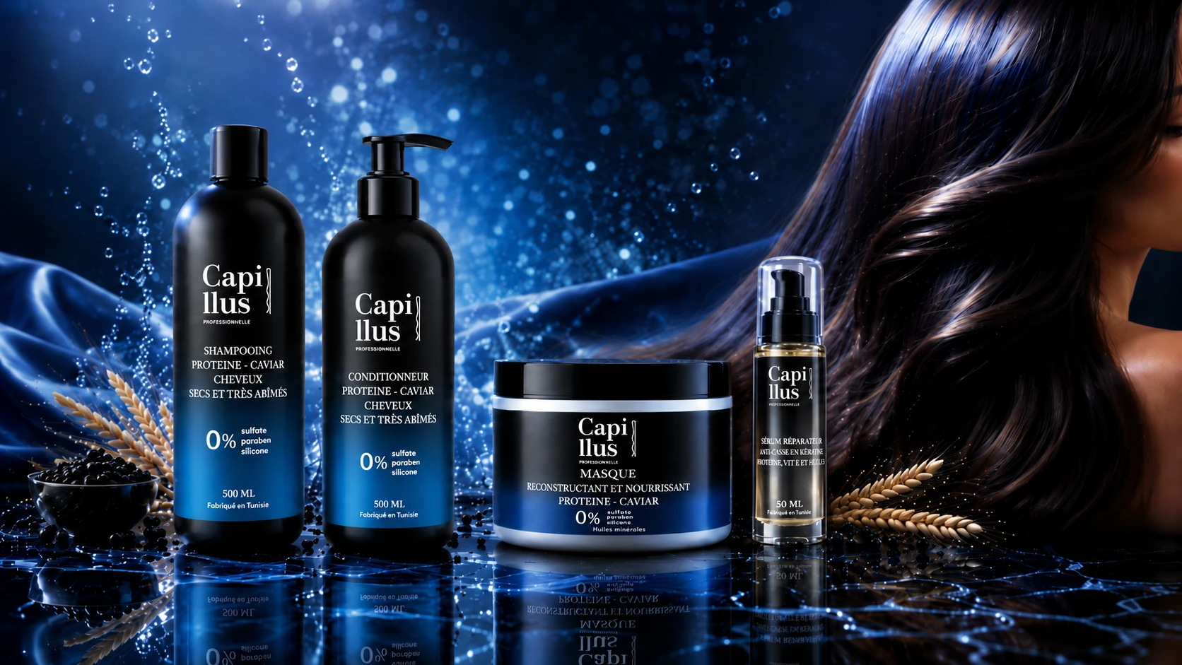 Pack Cheveux Secs et Abîmés – Caviar