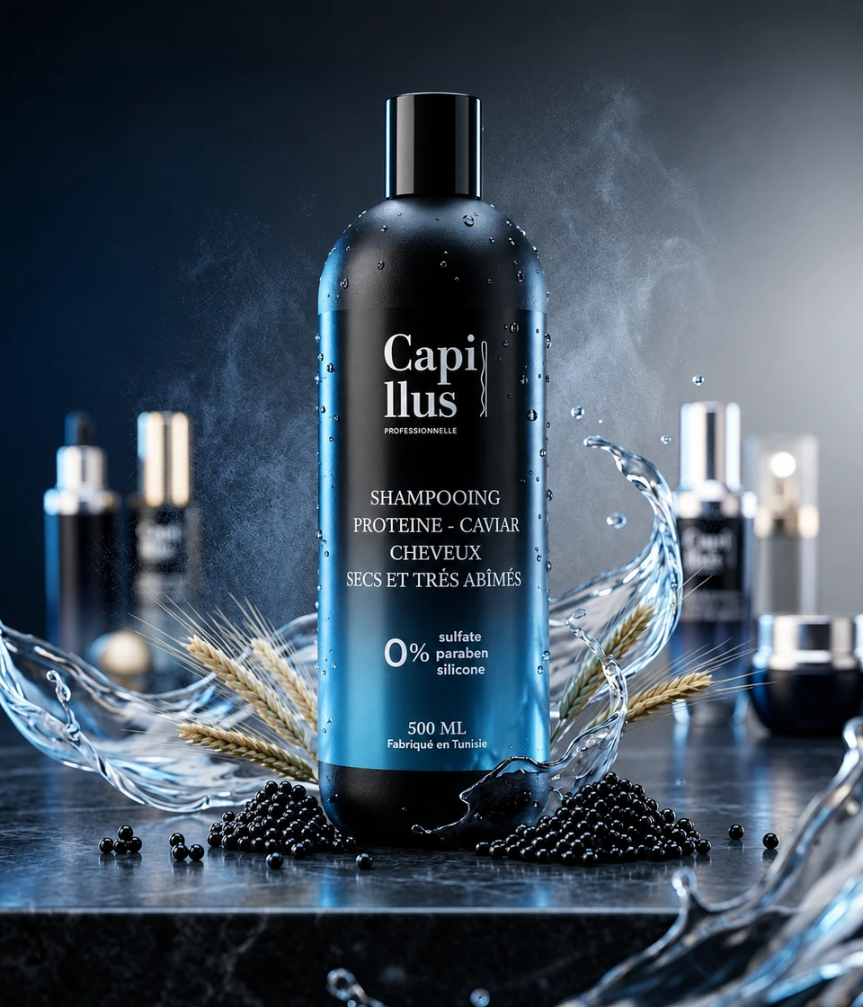 Shampoing cheveux secs et abîmés