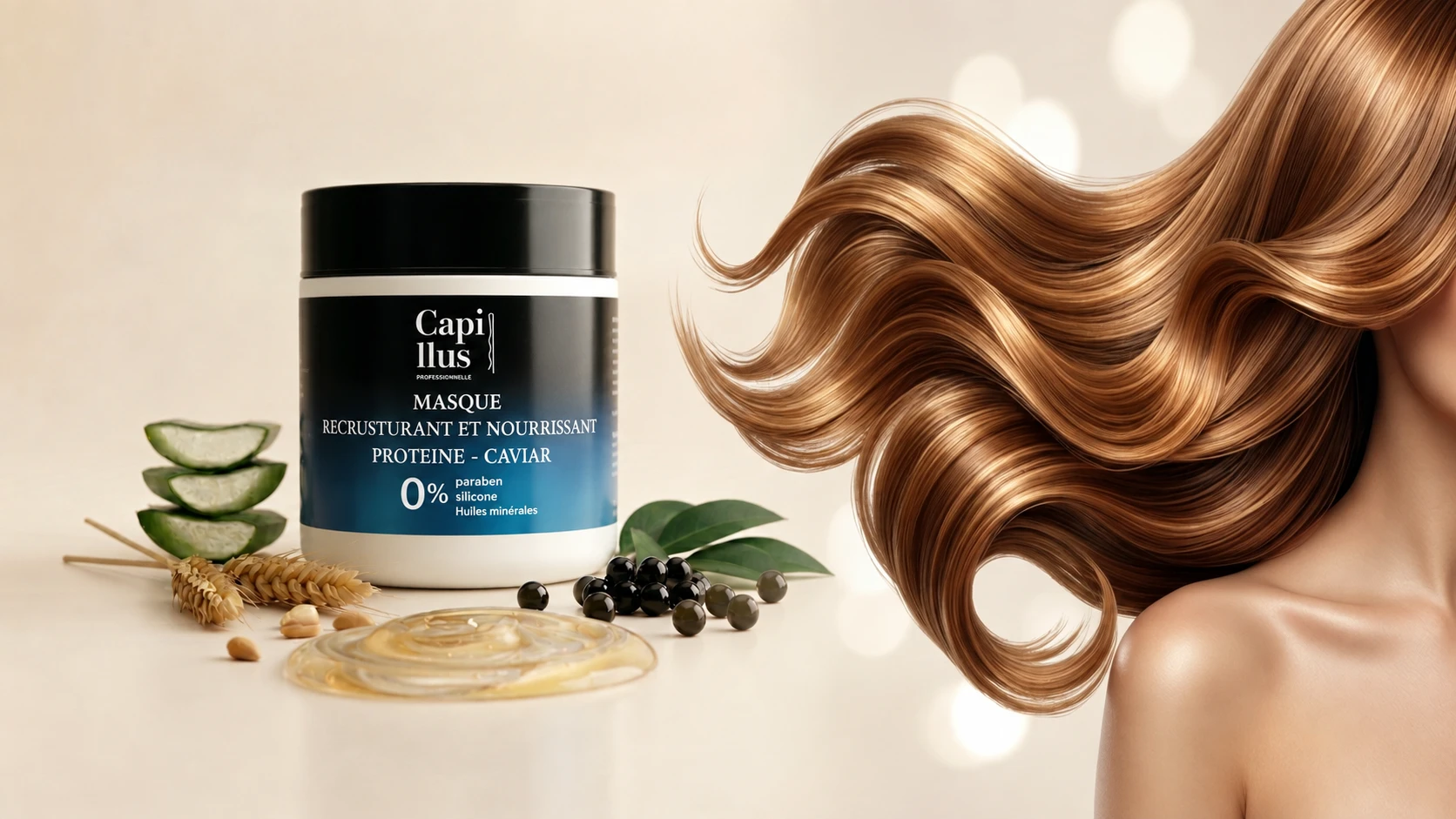 Masque restructurant nourrissant